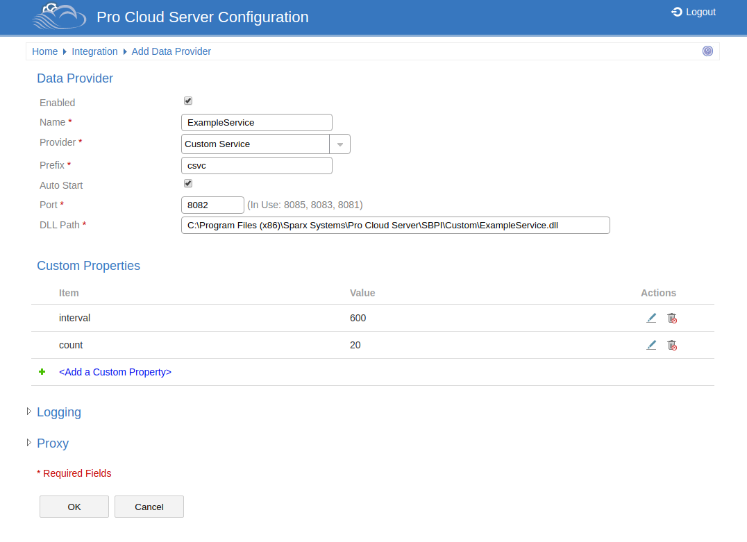 Pro Cloud Server 4.1: EA's PCS Service Personnalisé